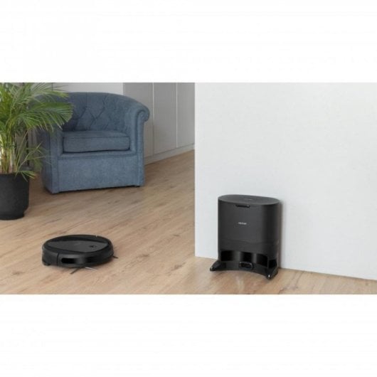 Aspirateurs Robots et Laveur Cecotec Conga 2290 Ultra Home Vidage Automatique Navigation Gyroscopique 2.100 Pa Assistant Vocal Spécial Animaux