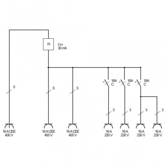 Brennenstuhl 1154890010 Stromverteilereinheit (PDU) Weiß