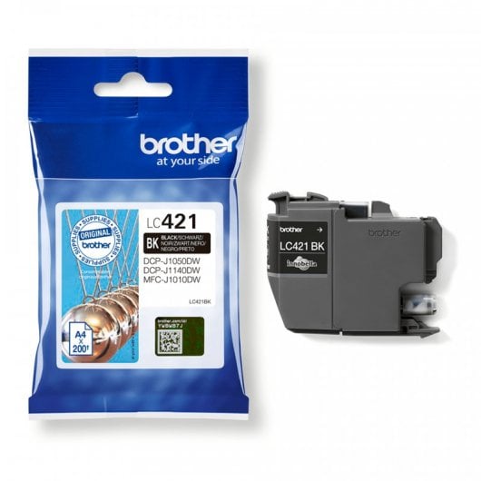 Cartucho de Tinta Original Brother LC421BK Negro