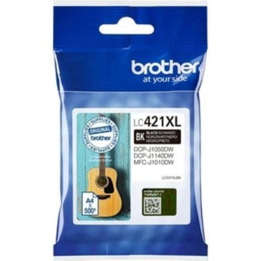 Cartucho de Tinta Original Brother LC421XLBK Negro