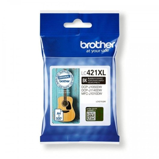 Cartucho de Tinta Original Brother LC421XLBK Negro