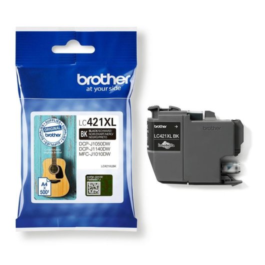 Cartucho de Tinta Original Brother LC421XLBK Negro