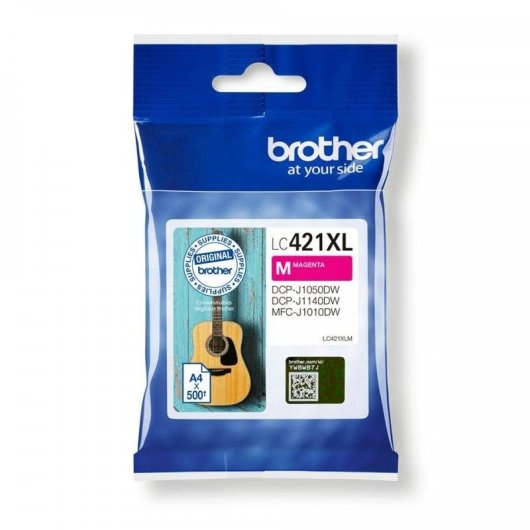 Cartouche Tinta Original Brother LC421XLM Magenta