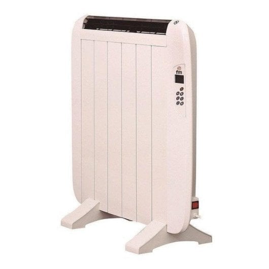 Radiador Elétrico Fm Calefação DOMO-900 900W 6 Elementos com Wifi e Controlo Remoto