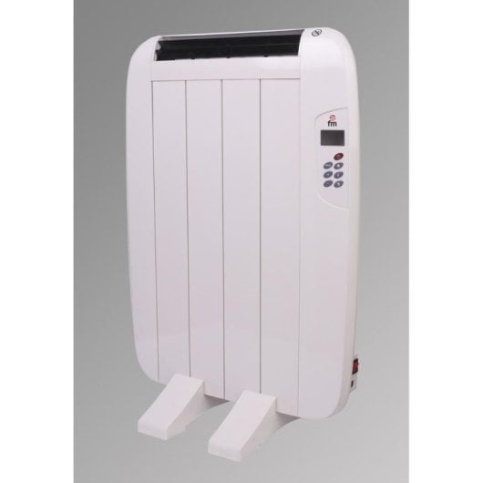 Radiador Eléctrico Fm Calefacción DOMO-600 600W compacto con control digital Wi-Fi y programación