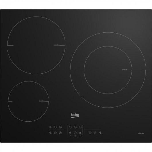 Plaque à induction Beko HIIS63206M 3 zones 60cm noir