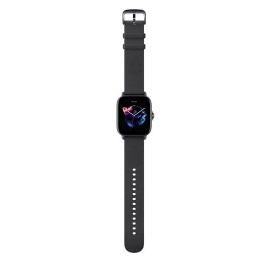 Amazfit GTS 3 Bluetooth GPS 42mm AMOLED Schwarz M Wasserdicht 5ATM SpO2 Pulsmesser Schlafmonitor