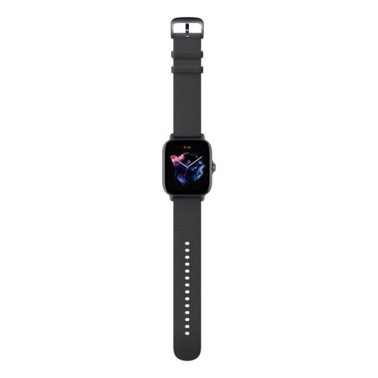 Amazfit GTS 3 Bluetooth GPS 42mm AMOLED Schwarz M Wasserdicht 5ATM SpO2 Pulsmesser Schlafmonitor
