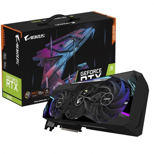Gigabyte AORUS GeForce RTX 3090 MASTER 24GB GDDR6X REV 2.0