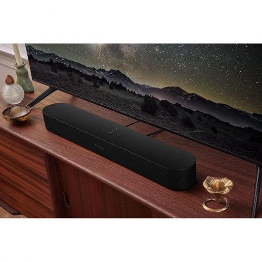Sonos Beam 2nd Gen Barra de Sonido Inteligente Negra