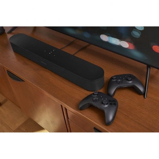 Sonos Beam 2nd Gen Barra de Sonido Inteligente Negra