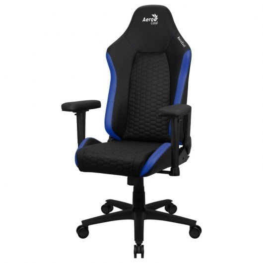 Aerocool Crown Silla Gaming Cuero Azul