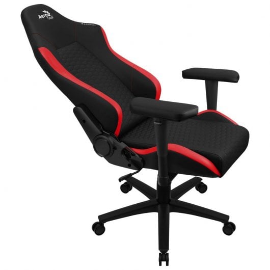 Aerocool Crown Silla Gaming Cuero Rojo