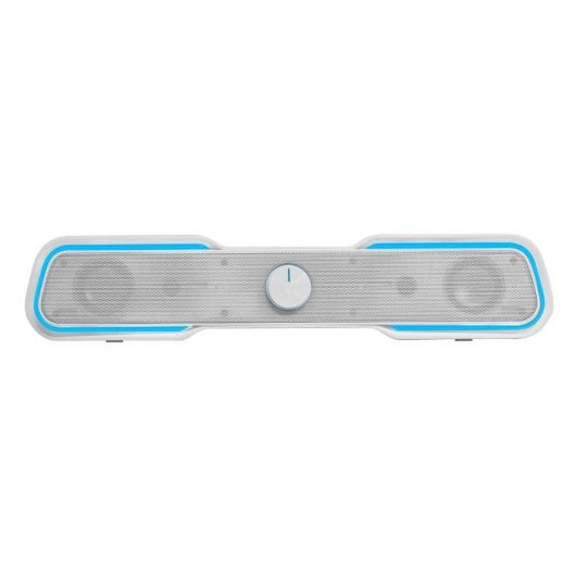 Mars Gaming MSBX Enceinte Bluetooth RGB 10W Blanc