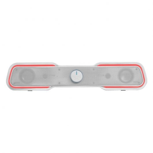 Mars Gaming MSBX Enceinte Bluetooth RGB 10W Blanc