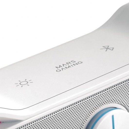 Mars Gaming MSBX Enceinte Bluetooth RGB 10W Blanc