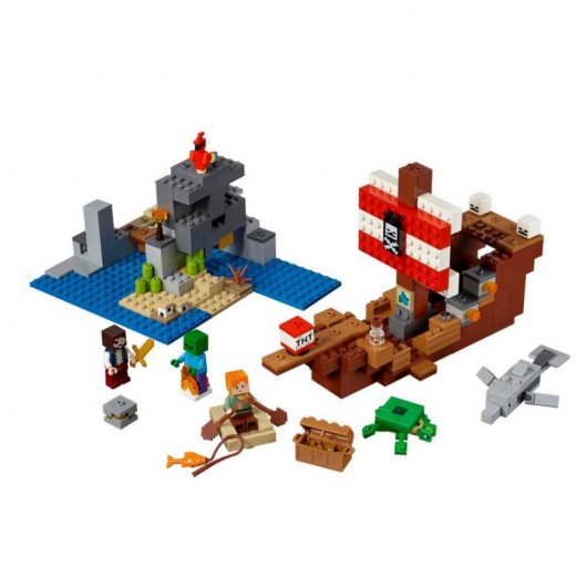 Lego Minecraft: La Aventura del Barco Pirata
