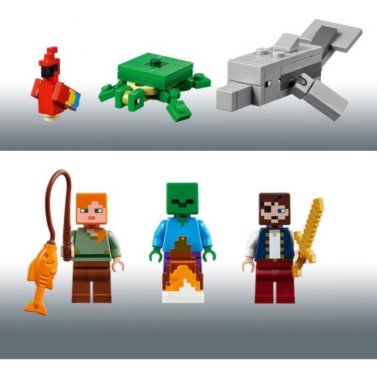 Lego Minecraft: La Aventura del Barco Pirata