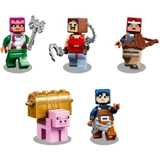 Lego Minecraft Dungeons: La Batalla por la Piedra Roja