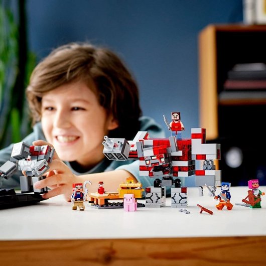 Lego Minecraft Dungeons: La Batalla por la Piedra Roja
