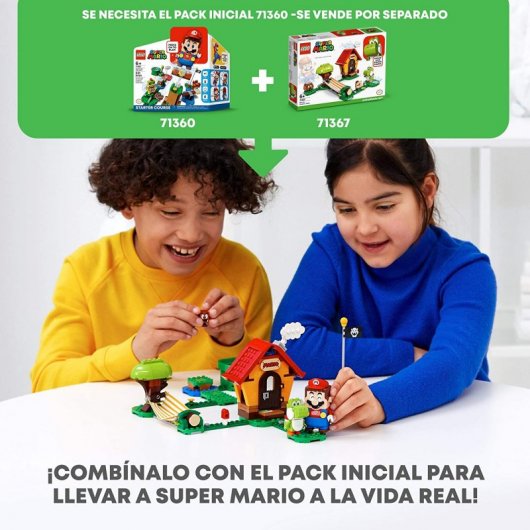 Lego Super Mario Bros: Casa de Mario y Yoshi