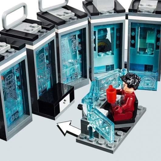 Lego Marvel: Iron Man Sala de Armaduras