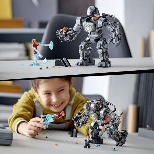 Set de construcción LEGO Marvel Iron Man: Caos de Iron Monger