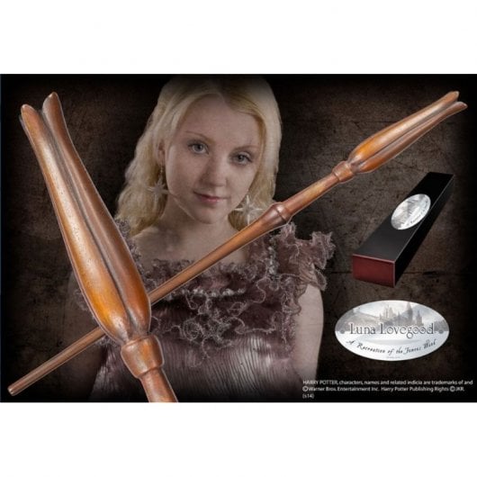 La Noble Collection Baguette Magique Luna Lovegood 36cm