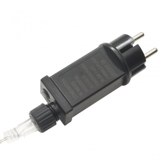 VidaXL Réseau Lumineux de Noël 306 LED Bleu Intérieur/Extérieur 3x3m