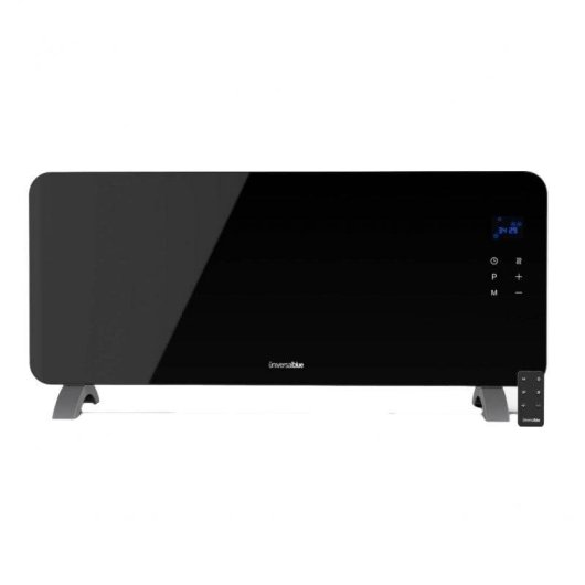 Universal Blue Cala Conta 3015B Convector Placa de Cristal 1500W Negro