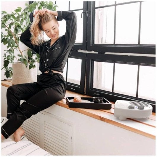 Aquecedor Termoventilador Universal Blue Copacabana 4020W 2000W Baixo Consumo