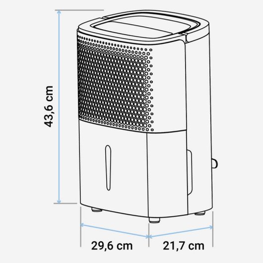 Universal Blue Grazalema 3010 Deshumidificador 10L 200W