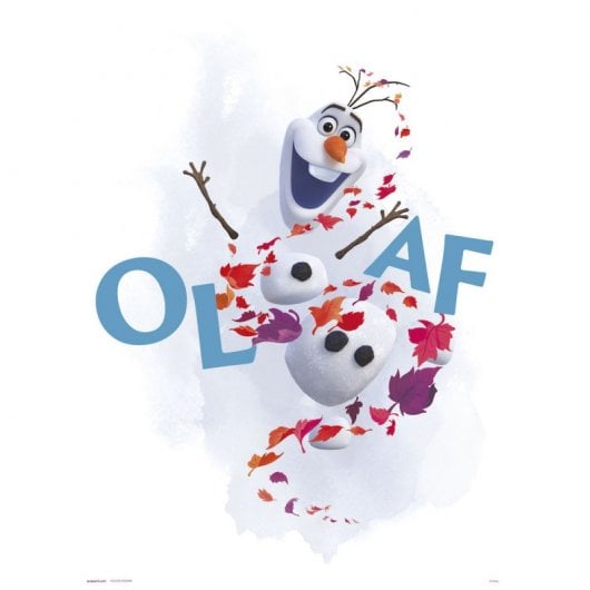 Erik Disney Frozen Olaf Blatt 40x30cm
