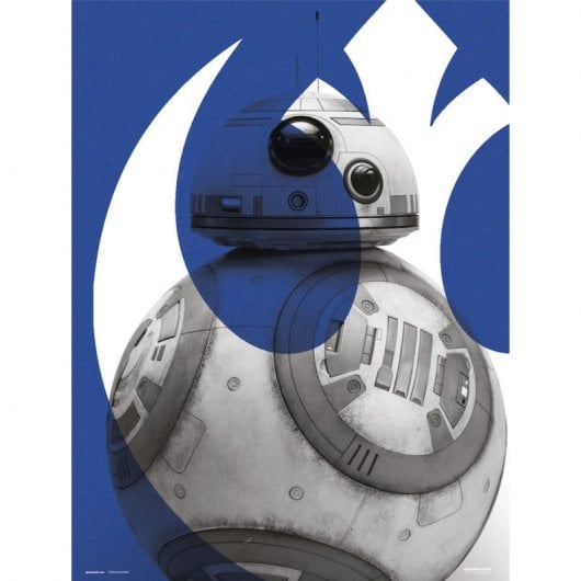Erik Lámina Star Wars Episodio IX BB-8 40x30cm