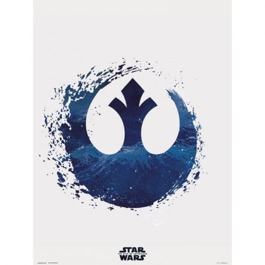 Erik Lámina Star Wars Episodio IX Rebel Logo 40x30cm