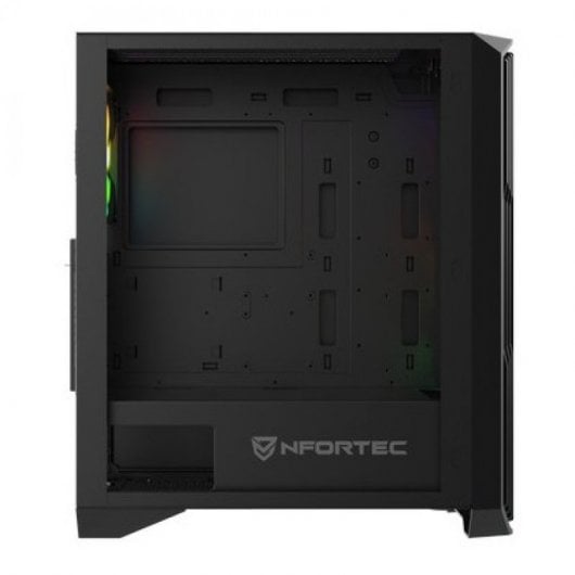 Nfortec AURIGA ARGB USB 3.0 con Ventana Negra