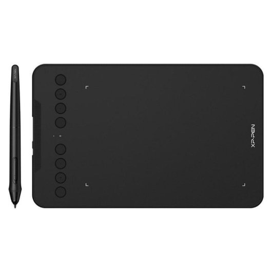 Mesa digitalizadora XP-Pen Deco mini7W sem fio 5080 LPI 8 teclas