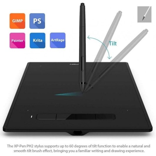Tablette graphique XP-Pen Star G960S Plus 8192 niveaux 4 touches USB