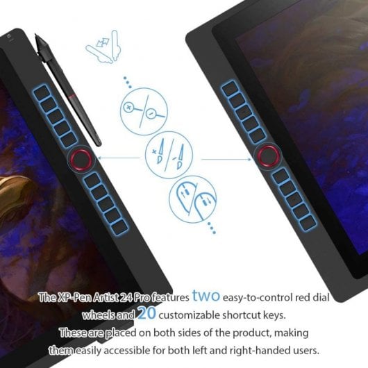 XP-Pen Artist 24R Pro Tableta Digital