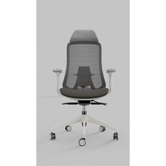 Spacio Asmara Silla de Oficina Blanca/Negra