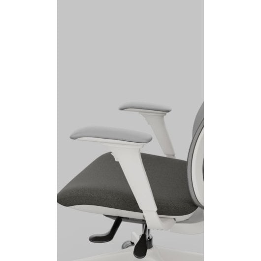 Spacio Asmara Silla de Oficina Blanca/Negra