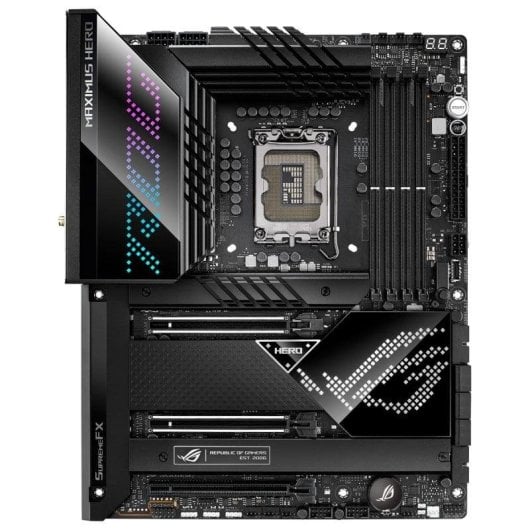 Carte mère ASUS ROG MAXIMUS Z690 HERO Intel Z690 LGA 1700 DDR5 ATX WiFi 6E Thunderbolt RGB Gaming