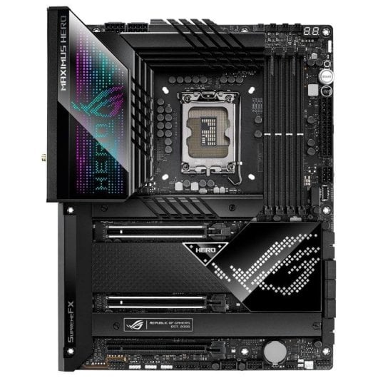 Carte mère ASUS ROG MAXIMUS Z690 HERO Intel Z690 LGA 1700 DDR5 ATX WiFi 6E Thunderbolt RGB Gaming