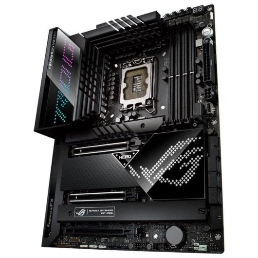 Carte mère ASUS ROG MAXIMUS Z690 HERO Intel Z690 LGA 1700 DDR5 ATX WiFi 6E Thunderbolt RGB Gaming