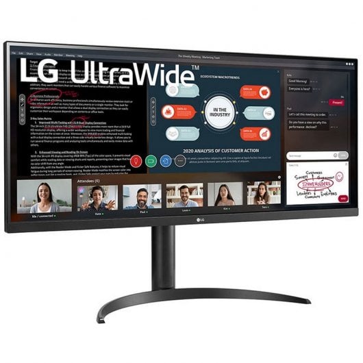 LG 34WP550 Monitor PC 86,4 cm (34") 2560 x 1080 Pixel UltraWide Full HD LED Nero