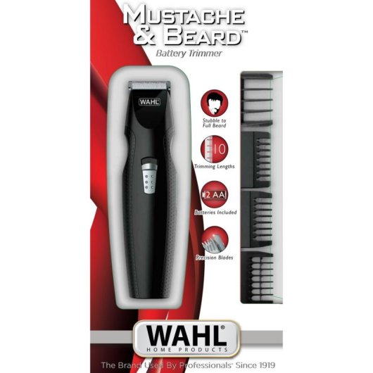 Tondeuse Barbe et Moustache Wahl 05606-508 Sans Fil 0,7-12mm Lames Auto-affûtantes