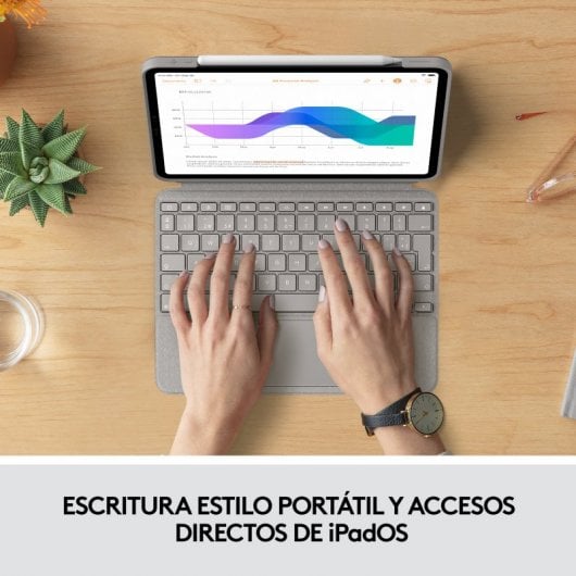 Étui Logitech Combo Touch avec clavier Arena pour iPad Pro 11" (1re/2e/3e 4e génération)