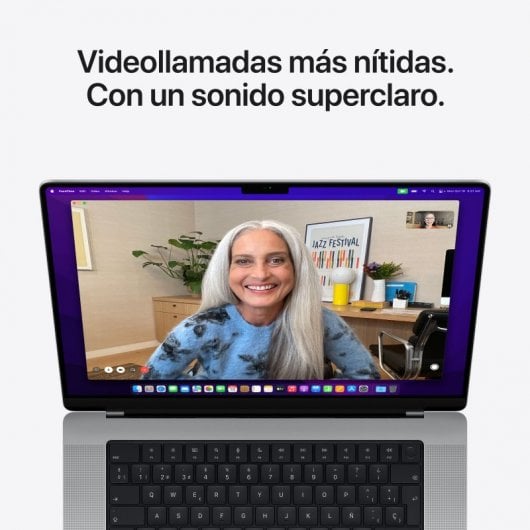 Apple MacBook Pro Apple M M1 Pro Computer portatile 36,1 cm (14.2") 16 GB 1 TB SSD Wi-Fi 6 (802.11ax) macOS Monterey Argento