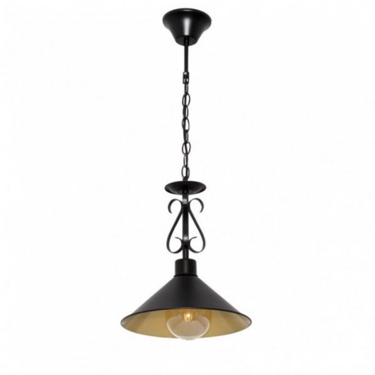 Fabrilamp Colgante Azalea 1xe27 Negro Oro