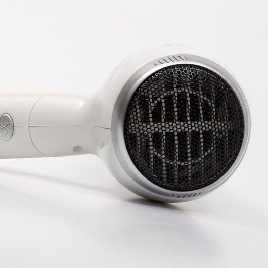 Klappbarer Föhn Adler AD 2200W 2 Geschwindigkeiten Kaltstufe Weiß/Silber